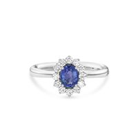 Anello Recarlo Donna Anniversary Gems in Oro bianco Zaffiro 0.71 Ct R79CC0054/ZB020 - R79CC0054/ZB020